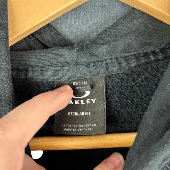 EUC Oakley Men’s Diamond Space Flag Hooded Sweatshirt Sz Medium - Picture 3 of 8